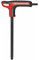 FACOM 84TZSA.5 Clé 6 Pans à tête sphérique, Rouge/Noir, 5 mm
