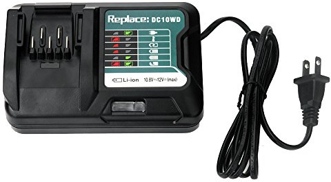 für Makita 10, 8 V 12 V Li-Ion-Ladegerät für DC10WD BL1015 BL1016 BL1021B BL1041B FD05 DT03 RJ03Z SH02Z PH04Z DC10S Bladegeräte