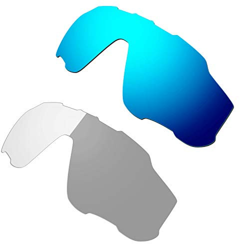 HKUCO Blue/Transition/Photochromic Polarized Replacement Lenses For Oakley Jawbreaker Sunglasses