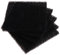 SimpleLife 5 Piezas Esponja de Espuma de carbón Activado Negro Universal Filtro de Aire impregnado Almohadilla