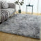 HMHD KüNstlicher Nachahmung Lammfell Teppich, Wohnaccessoires Deko Schurwolle Teppiche, Teppiche Waschbar, für Schlafzimmer Kinderzimmer. -Light grey-200x300CM