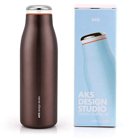 UKKD Tazza Termica Jug 500 / 360Ml A Doppia Parete in Acciaio Inox Termici Tazze Isolati Thermos di caffè Bottiglie Unicorn,Classiccoffee,360Ml