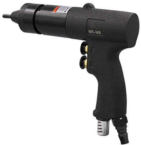 Pneumatische Nietpistole, Blindniet-Pistole Pneumatisches Nietwerkzeug Nietzange Riveter 1/4 (Pistole Mit M5, M6 Kopf)