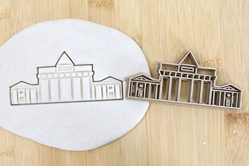Deutschland Brandenburger Tor Cookie Cutter Fondant Keksstempel/Ausstechform Keksausstecher Plätzchen ca. 8cm