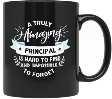 Gifts and LOLs Dankeschön-Geschenk – Schulprinzipal-Tasse – Geschenk für Männer oder Frauen – Geburtstag, Ruhestand, Jahresende