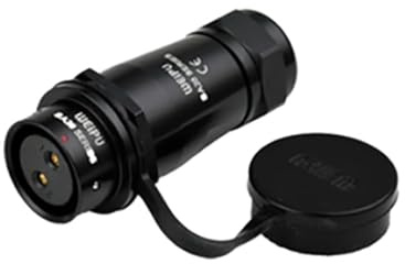 HangTon SA20 2-poliger Luftfahrt-Rundbuchsen-Klinkenstecker 25A Stromversorgung IP67 8-12mm Kabel (2-polig, SA2011/S)