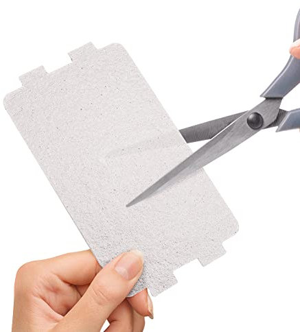Mikrowellen-Glimmerplatte, 5 Stück Universal Mikrowellenöfen Glimmerblätter Ersatz Mikrowellen Wellenleiter Abdeckung für die Küche Mikrowellenöfen Ersatz Reparaturzubehör, 116 x 64 mm