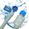 LICHTBLAU Aquastop Sicherheits-Zulaufschlauch I 2 m I mit 3/4 Zoll mit Metallgewinde für Wasch- und Spülmaschinen 2990 Aquastop-Sicherheitsventil VDE-Zertifizierung