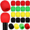 ifundom 32 Pcs Microphone sponge cover Handheld Stage Microphone Foam Covers filter for mic glitter microphone headset microphone headphone mic dj microphone windscreen appendix Windshield