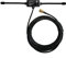XOMAX XM-AN05 DAB/DAB+ KFZ Auto Radio Scheibenantenne Aktiv mit SMA Stecker I 3 Meter Kabellänge I Innenmontage I Digitaler Radio Empfang