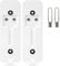 Doorbell Backplate for Blink,AHBTEYM Doorbell Backplate Replacement Mounting Back Plate Part Compatible with Blink with Key Tool Accessories(2 Pack-White)