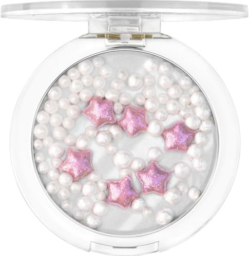 essence so mesmerizing eye & face highlighter glaze, Nr. 01, Mehrfarbig, strahlend, schimmernd, holographisch, glitzernd, vegan, ohne Parfüm, ohne Alkohol, ohne Parabene, 1er Pack (3.5g)