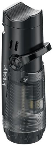 VVAY Mechero Jet Flame de Gas Recargable, Sin Gas Incluido