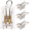 4pcs Venetian Blind Cord Locks Professional Window Blinds Components Install Parts Curtain Rod Curtain Accessories