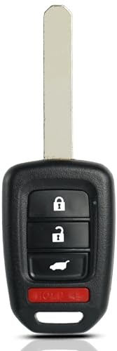 Key Fob Keyless Entry Fits for 2014-2021 Honda CR-V HR-V Remote Control Key Replacement 4 Button MLBHLIK6-1T 47 chip