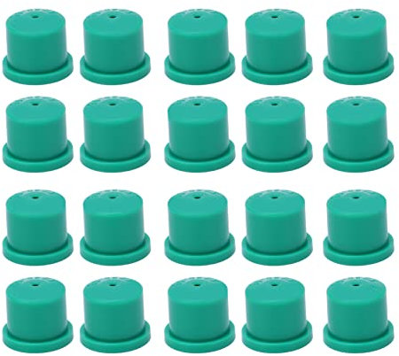 20 Piezas Drone Pulverizador Boquilla Cono Hueco Drone Atomización Pulverizador para Agricultura Al Aire (Verde)