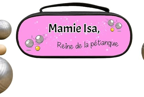 Sacoche de rangement pour boules de pétanques - Cadeau original