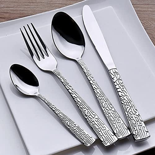 48-Piece Silverware Set, Stainless Steel Flatware Sets, Luxus-Besteck-Sets,Mirror Polished Cutlery Set