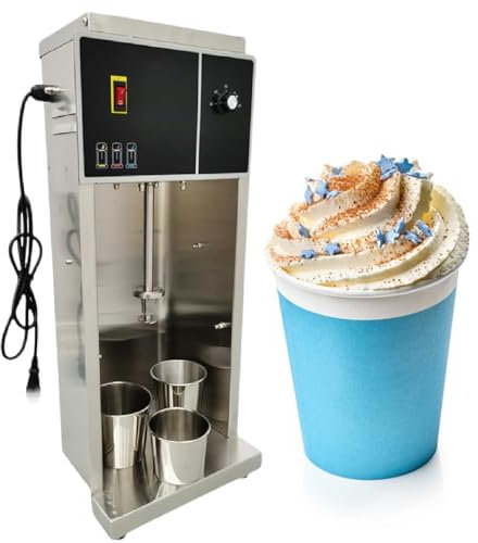 Fruchteismixer, Joghurteis-Mischmaschine, Kommerzielle Softeismaschine, Edelstahl FüR Restaurants, Snackbars Und CaféS,110V