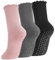 Utensilsto 3 Paar Pilates Socken Stoppersocken Damen Rutschfeste Yoga Socken Damen 39-42 Anti Rutsch Yogasocken Reformer Pilates Socks Grip Socks für Pilates Barre Ballett Tanz Trampolin