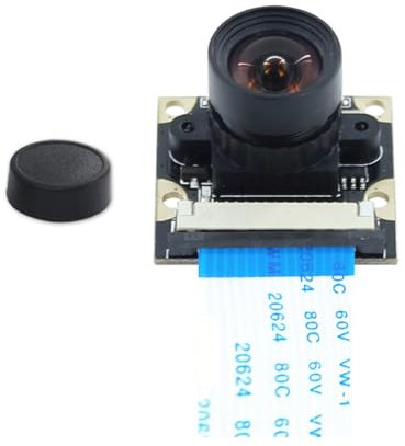 KEXIAO Kamera Webcam 5MP 1080p Weitwinkel-Nachtansicht Video-Modul für 3B+4B-Modelle