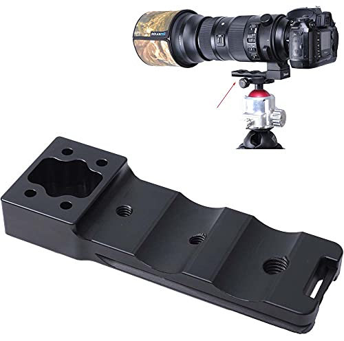 Collier d'objectif Base pour trépied Compatible avec Sigma 150-600 mm f/5-6.3 DG OS HSM Sports, 500 mm f/4 DG OS HSM Sports, 60-600 mm f/4.5-6.3 DG OS HSM Sports, 70-200 mm f /2.8 DG OS HSM Sports