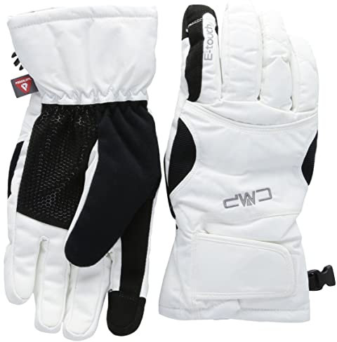 CMP - Softshell-Skihandschuhe für Damen, Weiss, 7
