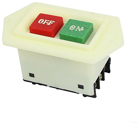 Aexit LC3-5 5A 380V 220V Ein/Aus 6 Kontakt Terminals dreiphasig Strom Druckschalter