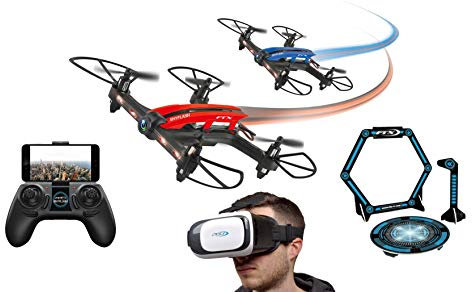 FTX Skyflash FPV Racing Drone, 720P Camera, VR Headset Goggles & Obstacles