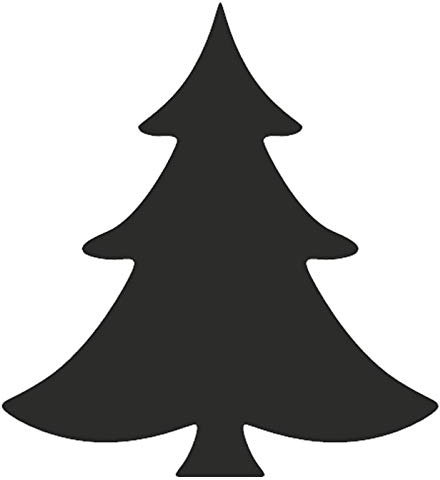 CREATIV DISCOUNT Motivstanzer Groß, ca. 2,5cm, Motiv Tannenbaum