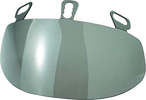 AMAS The Best VISIERA FISSA PER CASCO JET A TRE BOTTONI FISSAGGIO SOTTO FRONTINO Made in Italy (fumo)