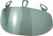 AMAS The Best VISIERA FISSA PER CASCO JET A TRE BOTTONI FISSAGGIO SOTTO FRONTINO Made in Italy (fumo)