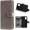 CoverKingz Handytasche kompatibel mit Xiaomi Mi 10T / Mi 10T Pro - Handy Case mit Kartenfach Handyhülle - Flipcase klappbar Motiv Mandala Grau