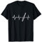 Flûte Traversière Battement De Cœur Cadeau Instrument Flûte T-Shirt