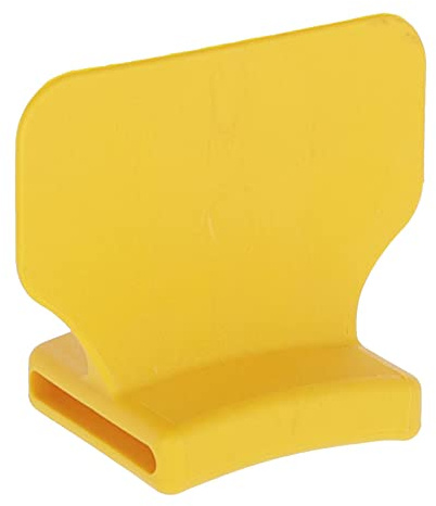 Kerbl 208430 Nummernblock, Gelb, 40mm Breite, 100 Stück