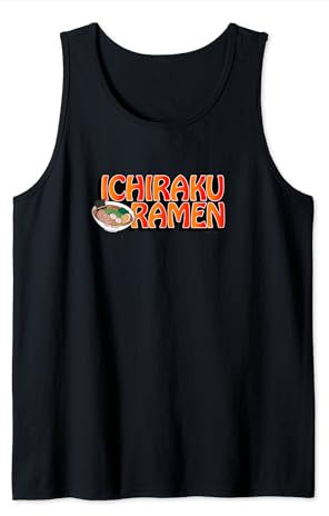 Naruto Shippuden Ichiraku Bol Ramen avec Logo Anime Débardeur