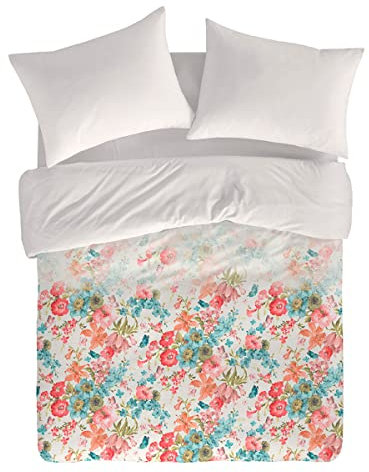 Naf Naf Nordica Baumwolle 144 Fadenzahl, weich, bequem, atmungsaktiv, Baiona, 105 cm (155 x 220 cm)