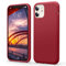 Flyzoo Liquid Silicone Case for iPhone 11 (6.1), [Scratch-Resistant, Anti-Fingerprint, Shockproof] Ultra Slim Protective Phone Case, 4-Layer Cover with Microfiber Lining, Silky-Soft Touch, Red
