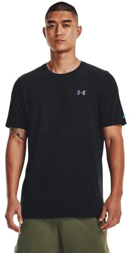 Under Armour Mens UA Vanish Elite Seamless Short Sleeve T-Shirt Black L
