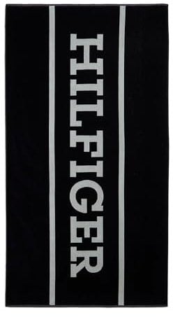 Tommy Hilfiger Hilfiger Logo Flag Towel (Desert Sky) One Size