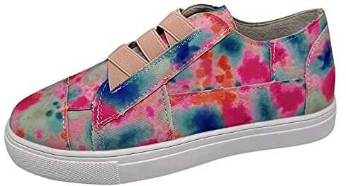 Espadrilles per le donne scarpe da donna appartamento traspirante pizzo up donne single punta rotonda scarpe casual espadrilles uomo, Colore: rosa., 40 EU