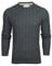 Xact Men's Sustainable Cotton Rich Cable Knit Jumper (Navy) L