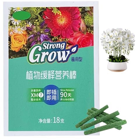 Barres d'engrais pour plantes - Engrais pour fleurs végétales,Accessoires de jardin Engrais végétal pour les roses, pothos, plantes vertes, plantes en pot Retorno