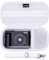 L LTGEM 4K Digital Camera Case Compatible with VJIANGER/YIGLLO/Zostuic/Duluvulu/Gavonde/XNSIAKXA/FlyFrost/SIXTARY/DUOCH 4K Vlogging Camera with Shoulder Strap, White