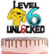 Video Game Cake Topper 6th for Boys,Kids Birthday Cake Decorations,Game Level Theme Cake Cupcake Topper Game On Cheers Happy 6th Birthday Cake Toppers for Kids,Boy,Gaming 6th Party Cake Decor