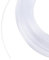 HOBBIESAY 1 Rolle Nylon Memory Draht 30m Rund Durchsichtiger Kunststoffdraht Weiße Stäbchenrolle Durchsichtige Memory Krempenlinien Krinoline Stäbchen Für Brautkleider Hutkrempen Durchmesser: 2mm