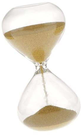 Sablier de Sable doré 3 Minutes minuteries de Sable mesures en Verre décor de Bureau à Domicile Compteur de Temps minuterie Horloge de Sable Verre de Sable