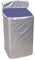 Housse Pour Lave-Linge Housse de protection solaire universelle for Machine à laver, 2 pièces, 55x53x86cm, Type rouleau, ouverture vers le haut, tissu pare-soleil universel Pour La Maison