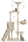 Cat Tree Tower, Cat Scratch Posts 145cm Multi-Level Stable Climbing with Ladder, Indoor Pet Activity Furniture Play House for Kitty Kitten