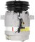 Xtevu AC -Kompressor, 12 -V -Klimaanlagenpumpe 700651 für Bagger, Legierungsstahl -HLK -Kompressor -Austausch für DH55 DH60
